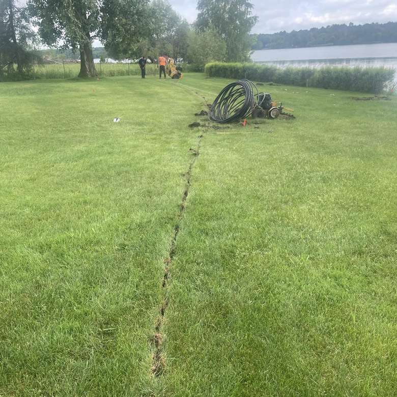 Ouverture de système d’irrigation